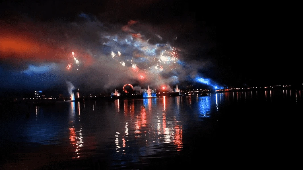 Fireworks at Disneyland, Florida